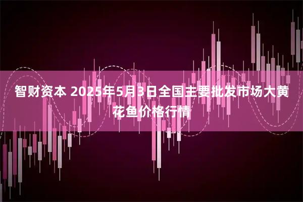 智财资本 2025年5月3日全国主要批发市场大黄花鱼价格行情